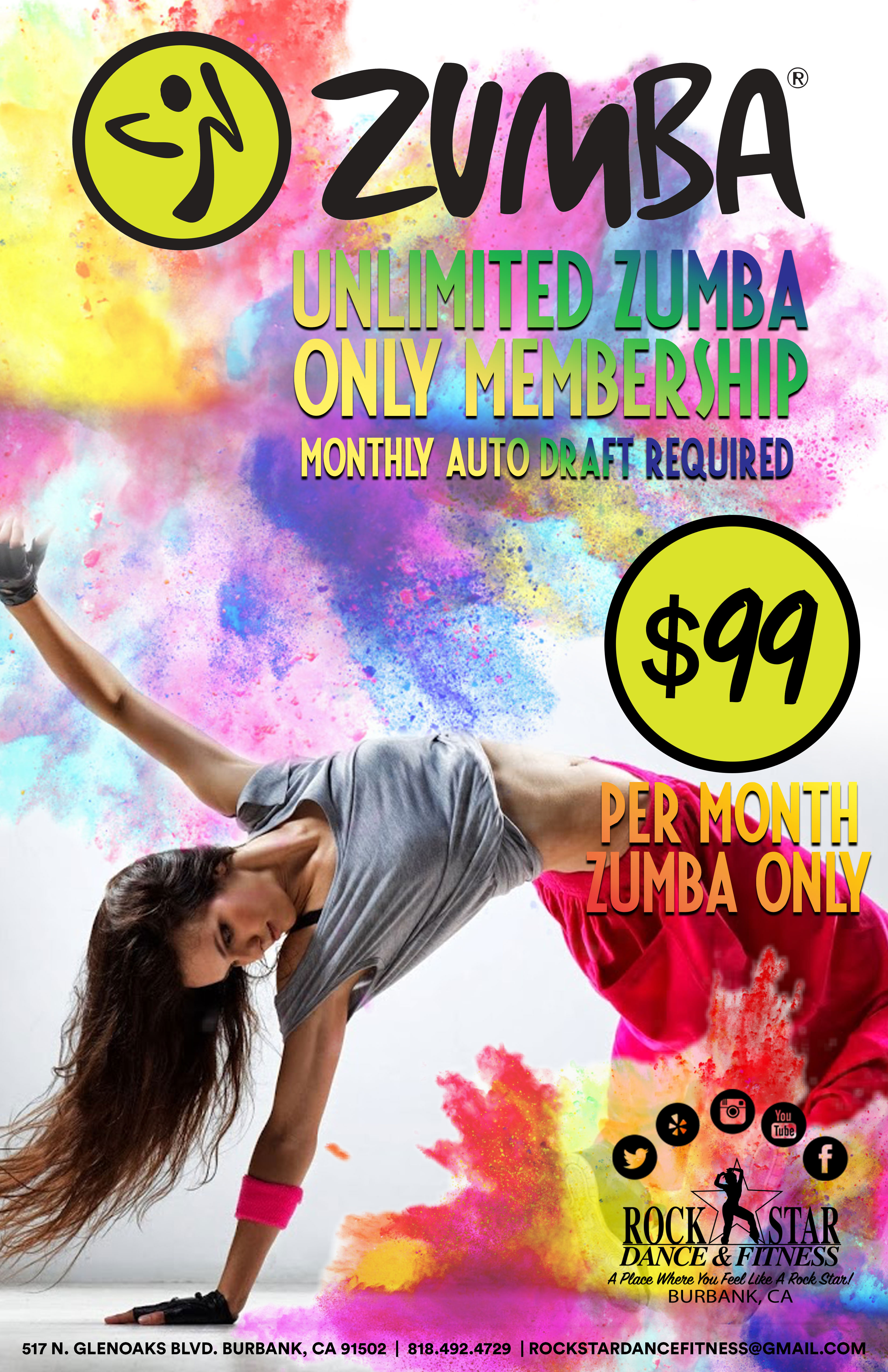 Zumba Class Special