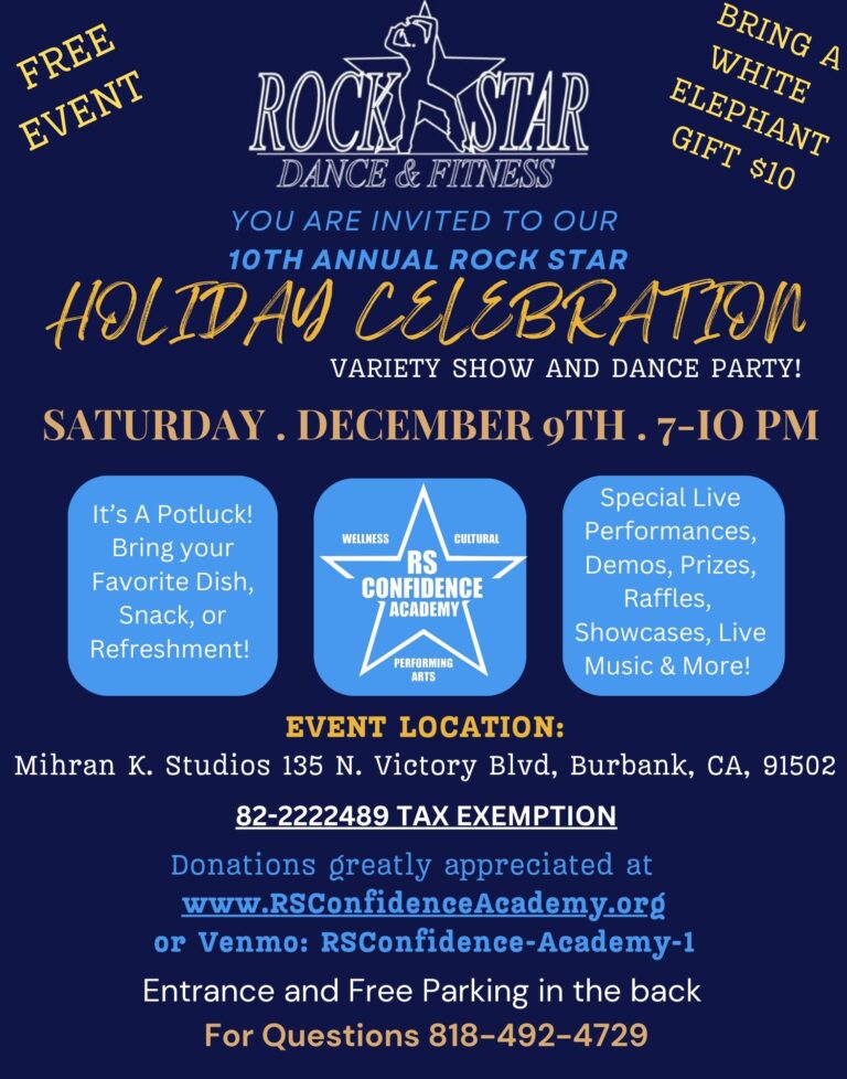11 x 14 in YOU ARE INVITED TO OUR 10TH ANNUAL ROCK STAR